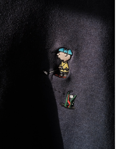 Lacoste x Peanuts Charlie Brown Sweatshirt, Made in Japan (L)