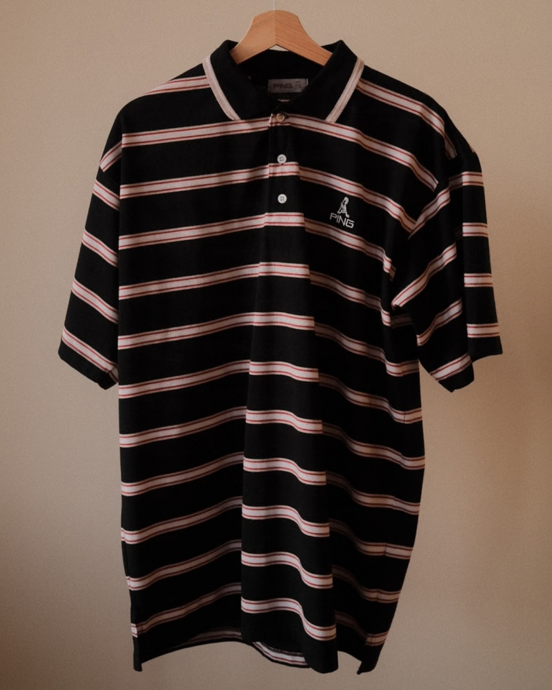 Vintage Ping Striped Polo (XL)