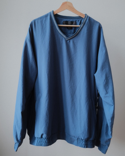 2000s Nike Golf V-Neck Windbreaker (XXL)