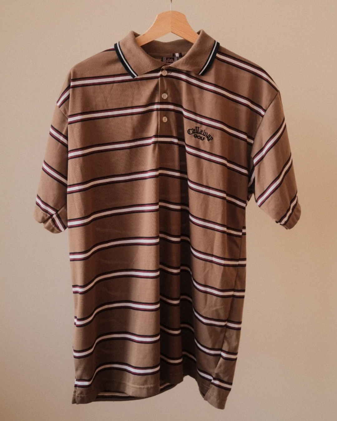90s Callaway Striped Polo (XL)