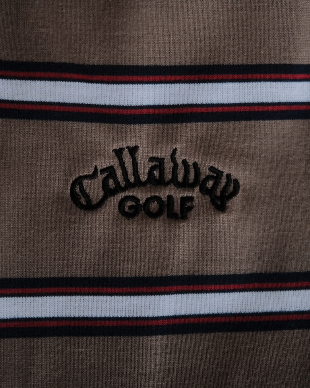 90s Callaway Striped Polo (XL)